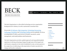 Tablet Screenshot of beckorg.com